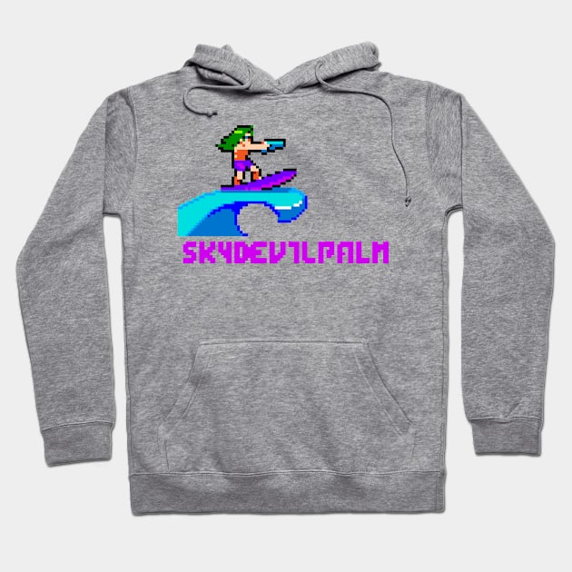 Surf Cop Hoodie by Skydevilpalm